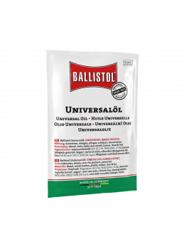 Ballistol Universalöl|Tuch DE/EN/FR/IT/RO/CS 