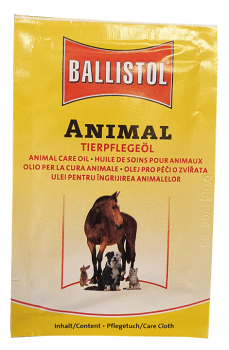 Ballistol Animal Tierpflegeöl|Tuch (getränkt)
