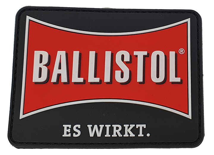 BALLISTOL Rubber Patch mit BALLISTOL-Logo 