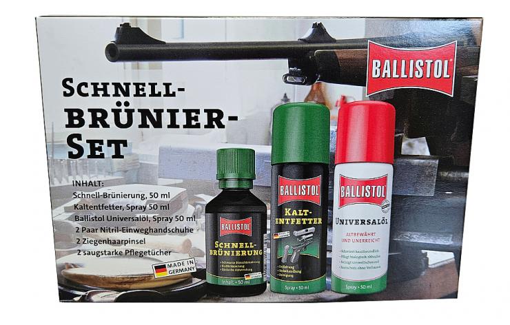 BALLISTOL-Set Schnellbrünierung|EURO-Label 