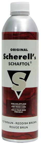 Scherell's SCHAFTOL rotbraun, 500 ml Rotbraun Flasche 500 ml