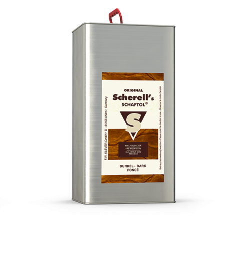 Scherell's SCHAFTOL dunkel| 5 Liter Dunkel Kanister 5 l