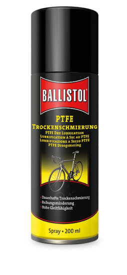 PTFE dry lubricant spray bicycle, 200 ml 