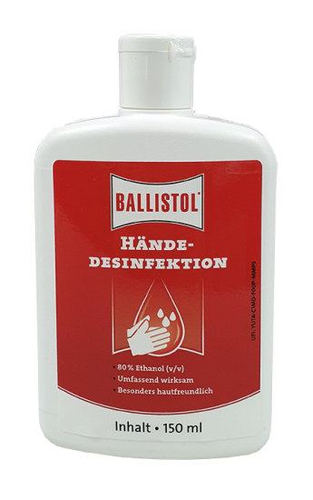 Ballistol Händedesinfektion| 150 ml Flasche 150 ml